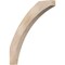 Ekena Millwork 3 1/2"W x 28"D x 32"H Thorton Smooth Knee Brace, Douglas Fir BRC04X28X32THR00SDF - alternate 1